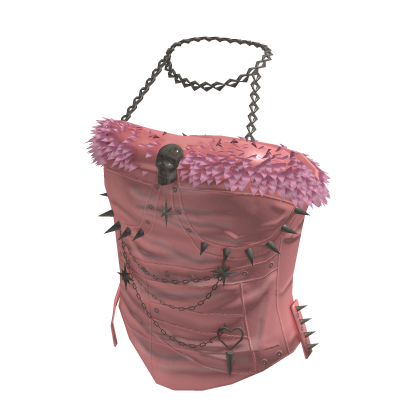 Off Shoulder Top with Lace Trim (Pink)