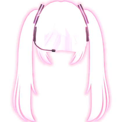 ♡ : [ GLOWING ] sakura miku headphones emissive