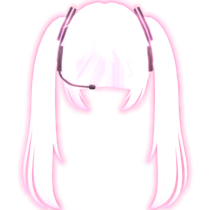 ♡ : [ GLOWING ] sakura miku headphones emissive