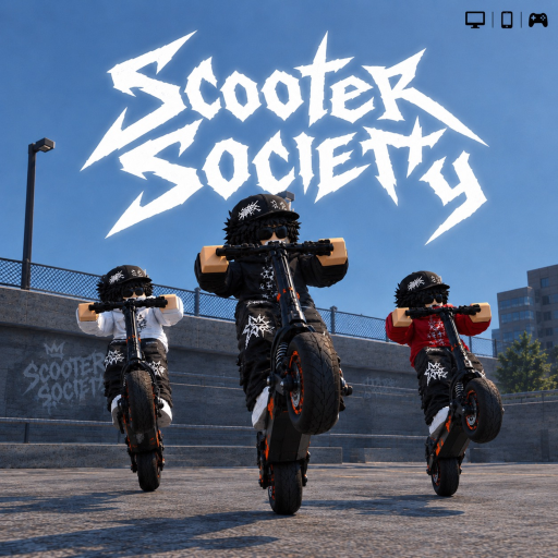 [📱!] Scooter Society  Roblox game