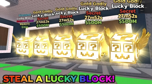 Steal A Lucky Block!