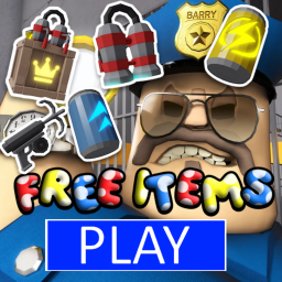 BARRY'S PRISON RUN WITH ITEMS! (Obby)YOU ARE BARRY