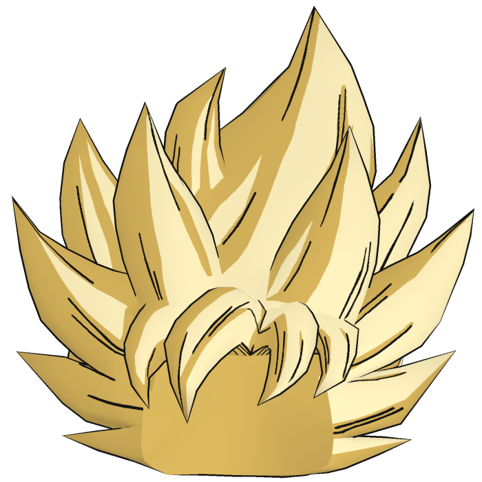 Goku SSJ Hair