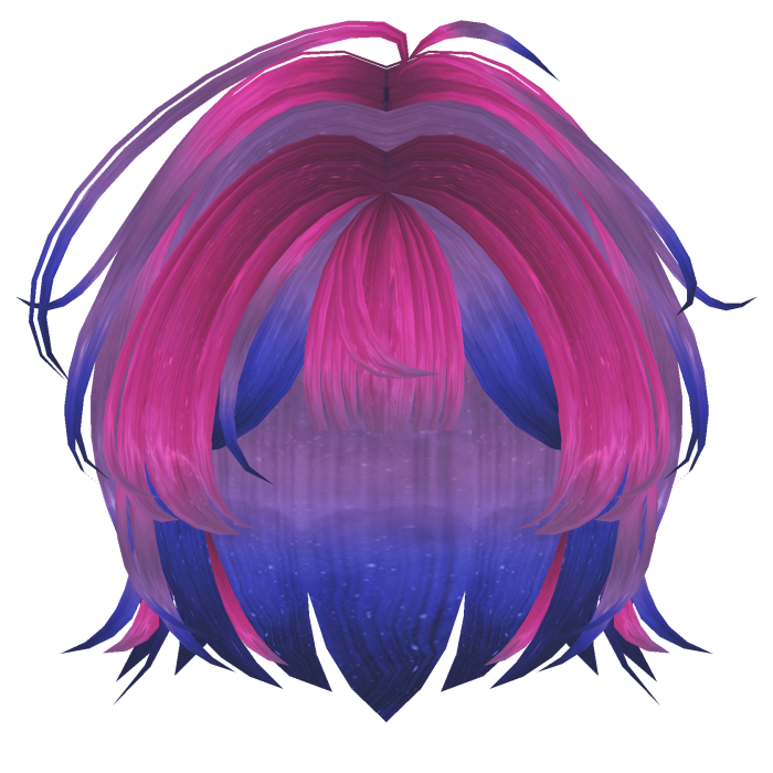 Fluffy Bi Wolfcut