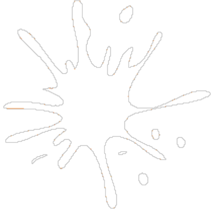 White Paint Splat! Roblox decal