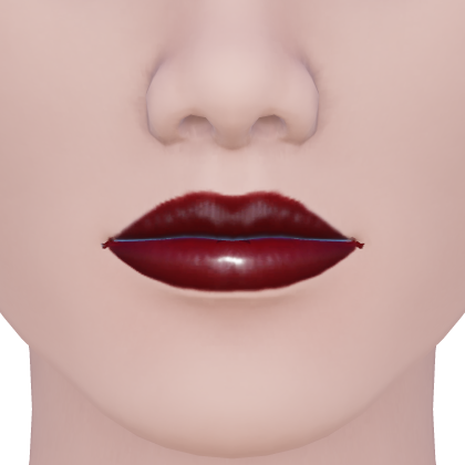 Dark Red Lipstick