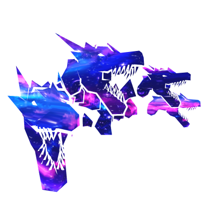 Galaxy Dragon Heads Roblox catalog item