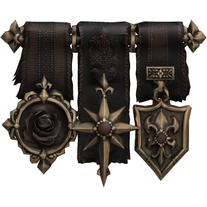 Brown Goth Military Medals