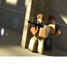 ROBLOX text gun  icon