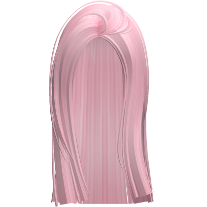 Wispy Straight Long Hair (Pink) Roblox item