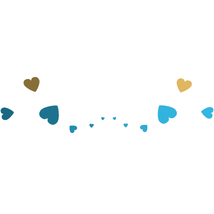 Love Stickers-Blue