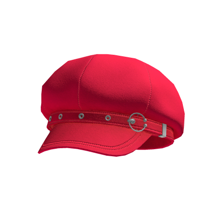 Goth Style Red Hat