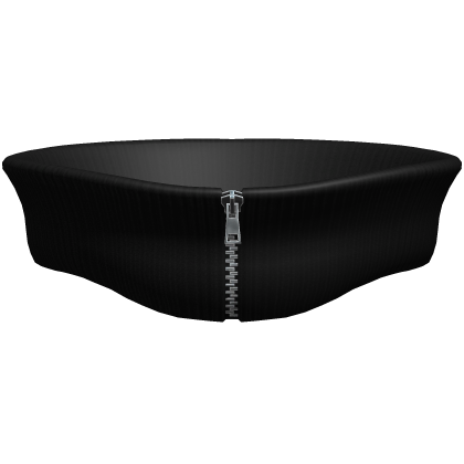 3.0 Zipper Turtleneck Black Wool Basic Neck Collar