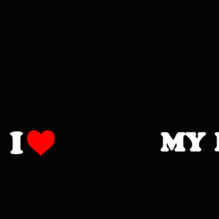 i heart my bsf banner in black