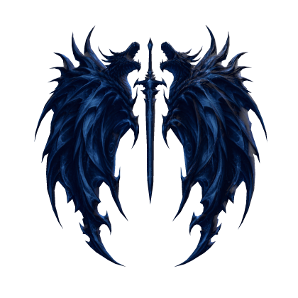 Blue Angel Wings Roblox item