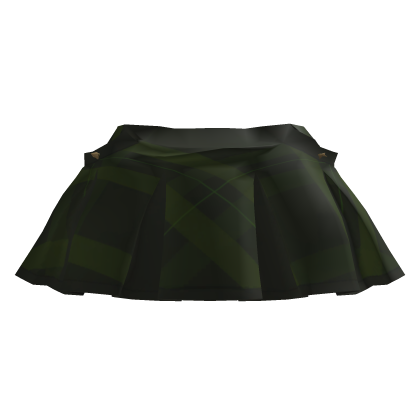 Paige Green Plaid Skirt (Deadlock)