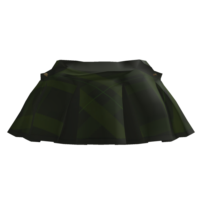 Paige Green Plaid Skirt (Deadlock)