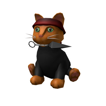 Kunai Kitten Shoulder Friend