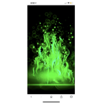 Green fire fly’s