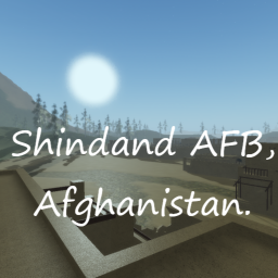 Shindand AFB, Afghanistan.