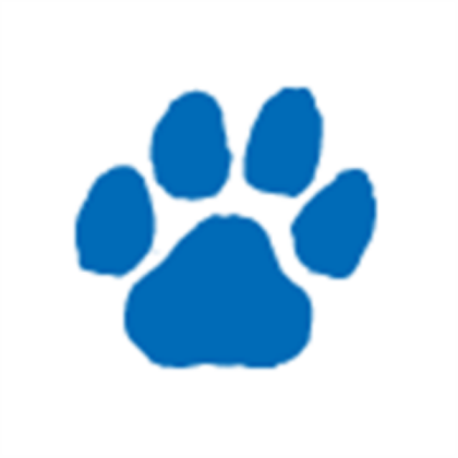 Blue's Pawprint Roblox decal