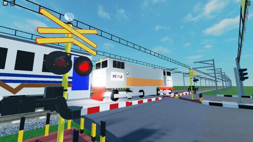 Tangerang Railroad Crossing