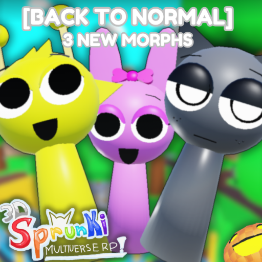 3D Sprunki Multiverse Roleplay! [🌟 RP] [🛤] official Roblox game thumbnail