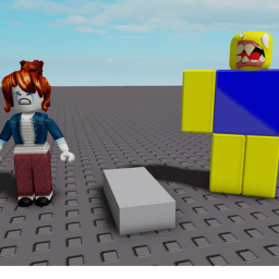 dont step on the block :(