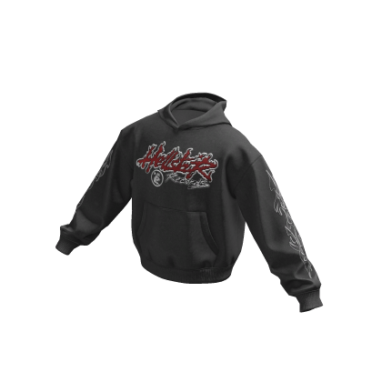 Designer Hellstar Hoodie Grey thumbnail