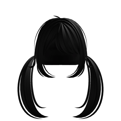 ♡ eepy cute messy low pigtails  Roblox item