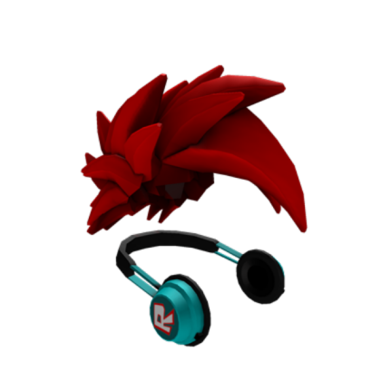 Red Hair Roblox decal