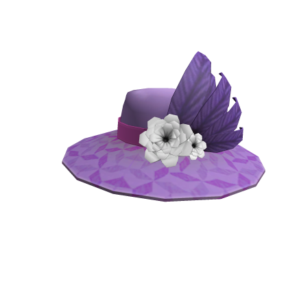Fancy Purple Hat