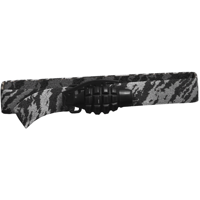 Y2k Grunge Grenade Belt Tiger 1.0