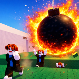 Dont get Crushed by raining bombs!