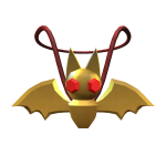 Golden Bat Medallion