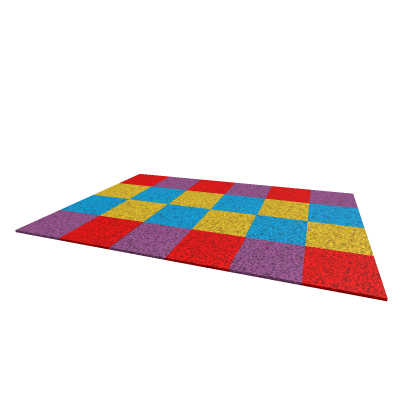 Colorful  floor mat