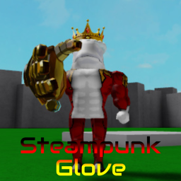 Golden Steampunk Glove Killing Simulator