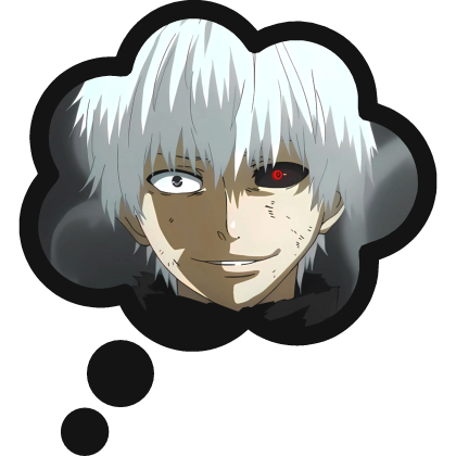 Thinking About Ken Kaneki Tokyo Ghoul Roblox item