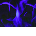 Purple fire people