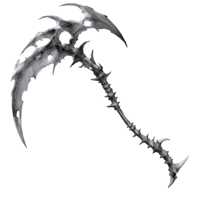 White Spine Reaper Scythe