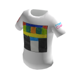 カラフルブロックシャツ