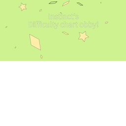 Instinct's difficulty chart obby