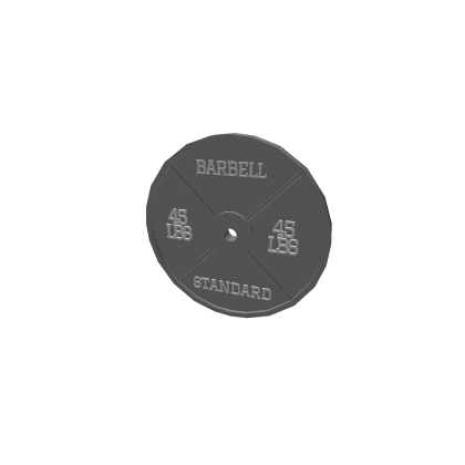 45 LBS Olympic Weight Plate