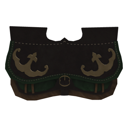 Medieval Green Kidney Purse  Roblox item