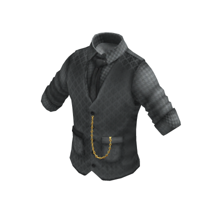 Waistcoat | Rolled up Shirt | Gray