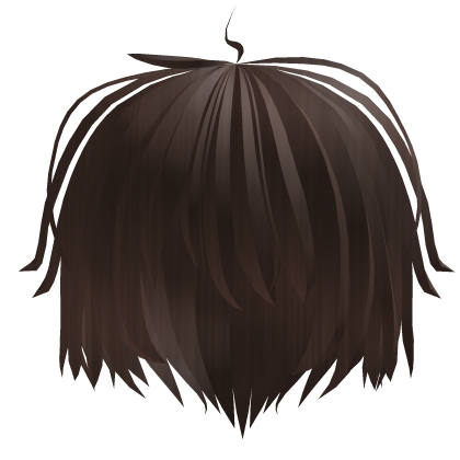 🤎 : brown cute emo vkei messy anime hair Roblox item