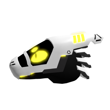 Emissive Synth Head | White/Yellow