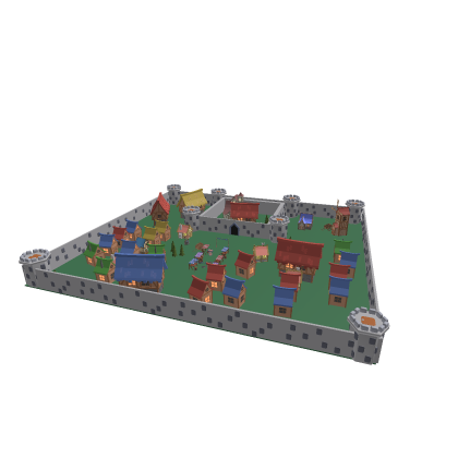 Medieval Town:Medium Difficulty new