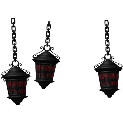 Red Vampire Emo Vkei Gothic Hanging Lanterns Roblox item