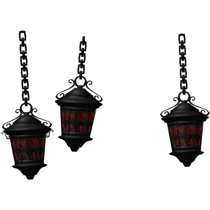 Red Vampire Emo Vkei Gothic Hanging Lanterns